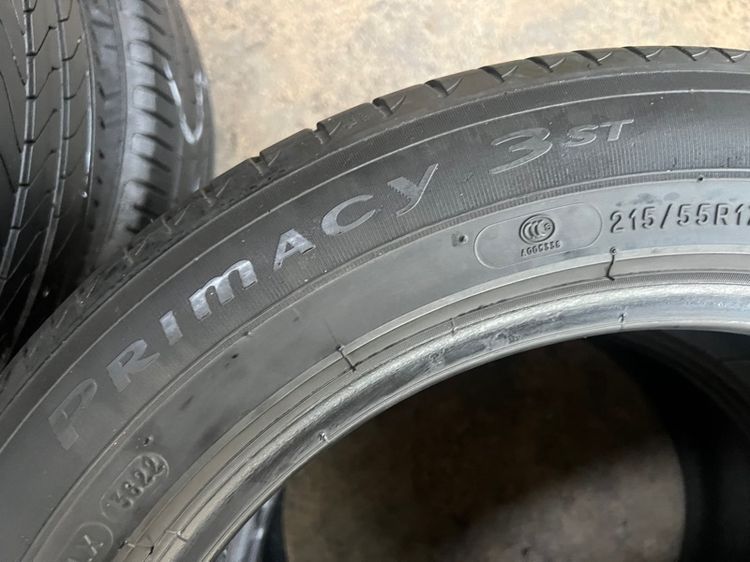 ยาง Michelin Primacy3st 215 55 17 ปี22 คู่ 1200 บาท สภาพดี ไม่ปะ รูปที่ 7