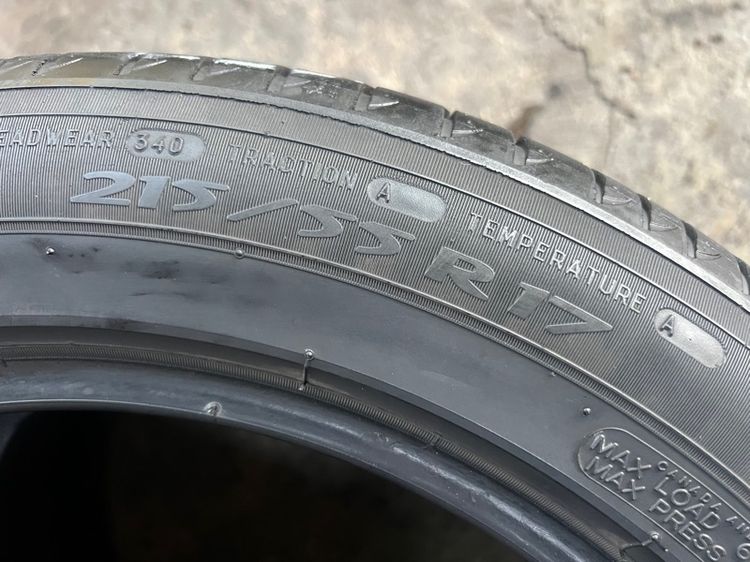 ยาง Michelin Primacy3st 215 55 17 ปี22 คู่ 1200 บาท สภาพดี ไม่ปะ รูปที่ 6