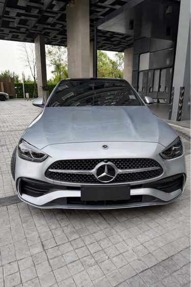 Mercedes-Benz C-Class 2022 C220 Sedan ดีเซล ไม่ติดแก๊ส เกียร์อัตโนมัติ บรอนซ์เงิน รูปที่ 2