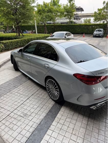 Mercedes-Benz C-Class 2022 C220 Sedan ดีเซล ไม่ติดแก๊ส เกียร์อัตโนมัติ บรอนซ์เงิน รูปที่ 4