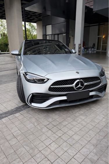 รถ Mercedes-Benz C-Class C220 สี บรอนซ์เงิน