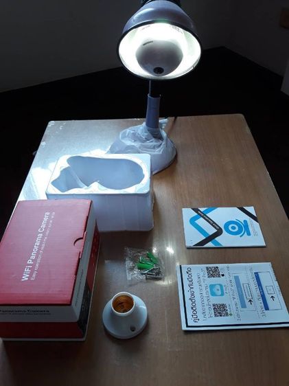 อื่นๆ กล้องหลอดไฟอัจฉริยะ 360 องศา