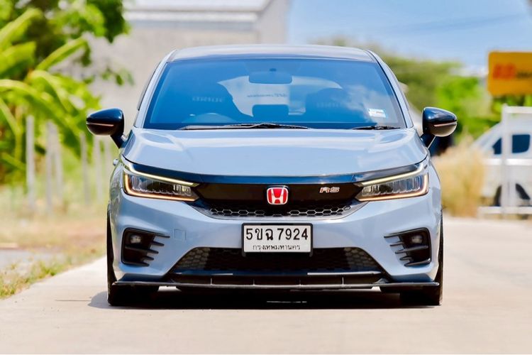 Honda City 2021 1.0 RS Sedan เบนซิน ไม่ติดแก๊ส เกียร์อัตโนมัติ เทา รูปที่ 2