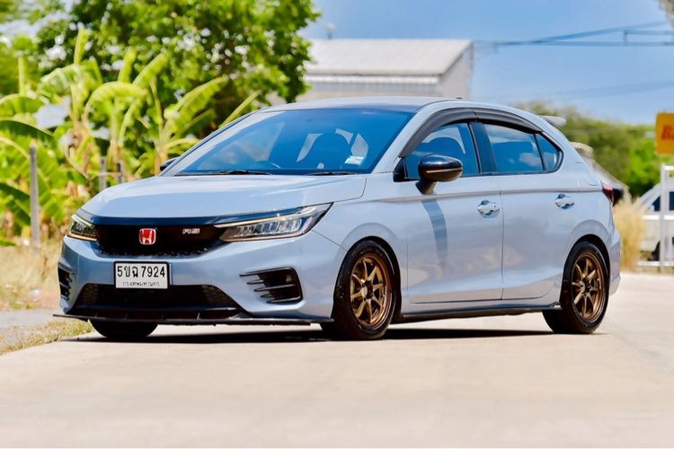 Honda City 2021 1.0 RS Sedan เบนซิน ไม่ติดแก๊ส เกียร์อัตโนมัติ เทา รูปที่ 3
