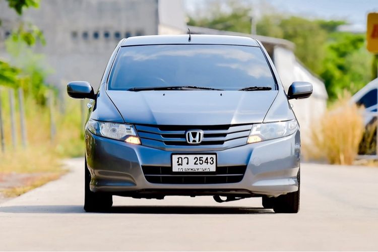 Honda City 2009 1.0 SV Sedan เบนซิน ไม่ติดแก๊ส เกียร์อัตโนมัติ เทา