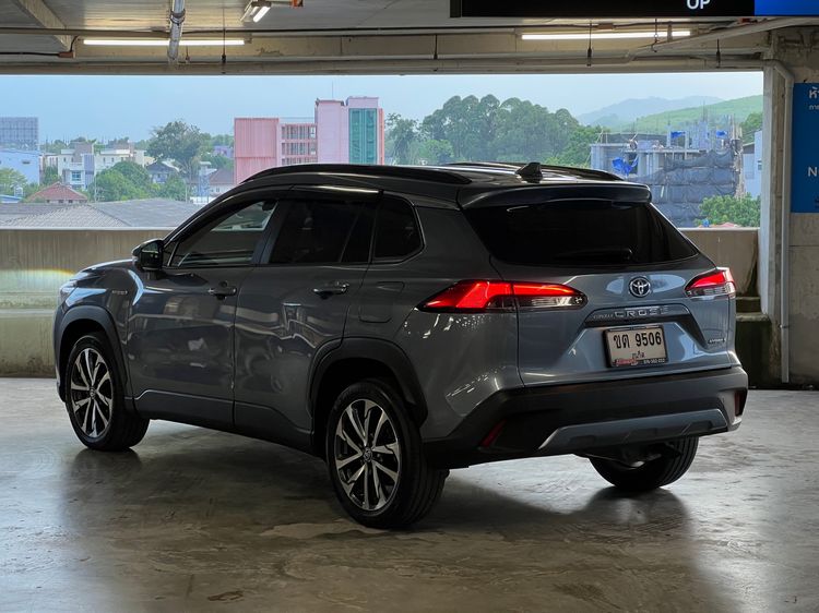 รถ Toyota Corolla Cross 1.8 Hybrid Premium Safety สี เทา