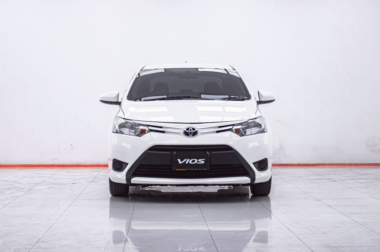 Toyota Vios 2014 1.5 E Sedan เบนซิน ไม่ติดแก๊ส เกียร์อัตโนมัติ ขาว รูปที่ 4