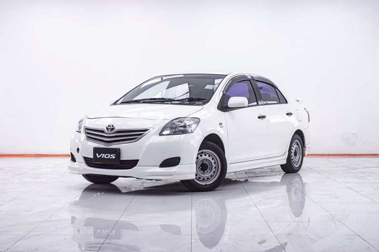 Toyota Vios 2012 1.5 J Sedan เบนซิน NGV เกียร์อัตโนมัติ ขาว