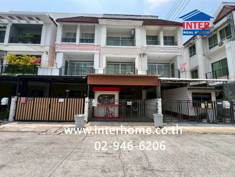 ทาวน์เฮ้าส์ 3 ชั้น 21.8 ตร.ว. หมู่บ้านกลางเมือง เออร์บาเนี่ยน ลาดพร้าว - โชคชัย4 ซอยลาดพร้าววังหิน55 ถนนลาดพร้าว-วังหิน เขตลาดพร้าว กรุงเทพ