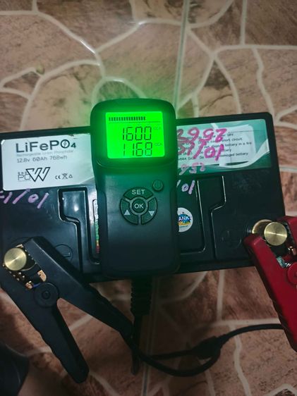 LiFePo4 12V 60AH แบตเตอรี่ ลิเธี่ยมฟอสเฟต