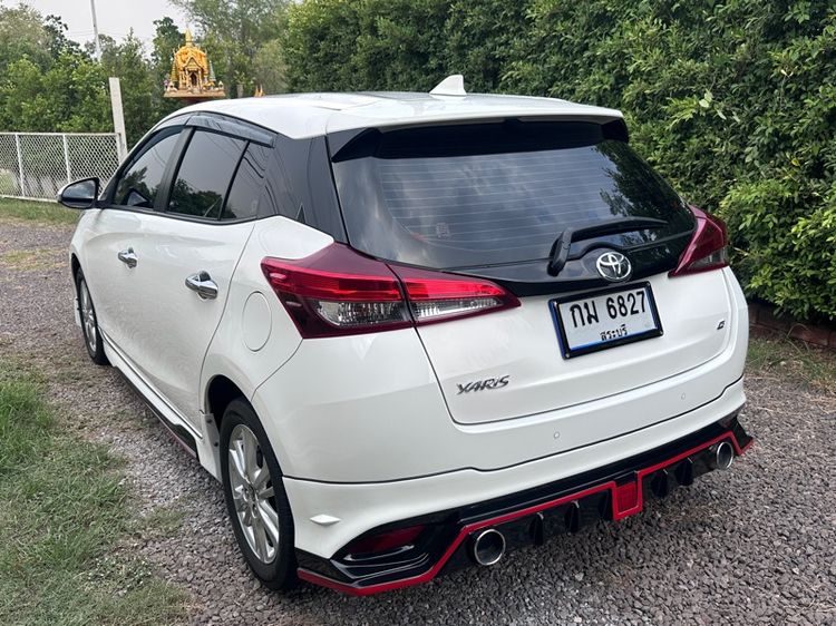 Toyota Yaris 2018 1.2 G Sedan เบนซิน ไม่ติดแก๊ส เกียร์อัตโนมัติ ขาว รูปที่ 4