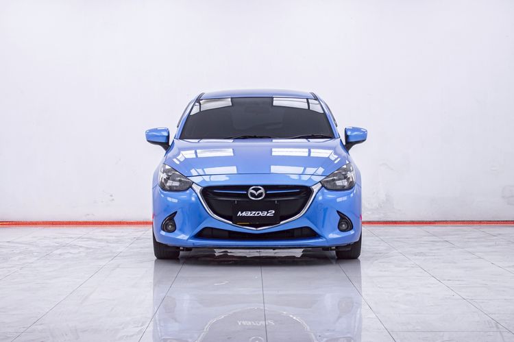Mazda Mazda 2 2016 1.3 High Plus Sedan เบนซิน ไม่ติดแก๊ส เกียร์อัตโนมัติ น้ำเงิน รูปที่ 4