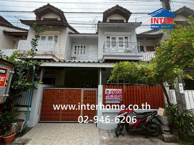 ทาวน์เฮ้าส์ 2 ชั้น 19.5 ตร.ว. หมู่บ้านเอื้อประชา ซอยนวลจันทร์56 แยก7 ถนนรามอินทรา ถนนนวลจันทร์ เขตบึงกุ่ม กรุงเทพมหานคร