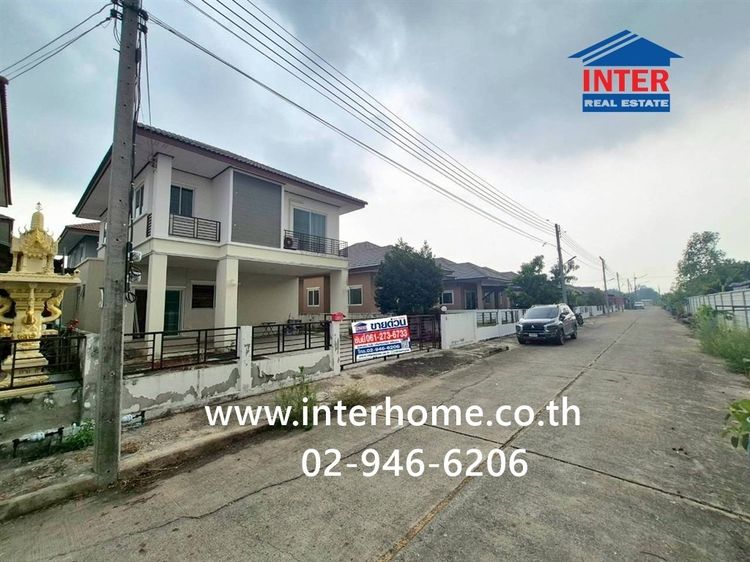 บ้านเดี่ยว 2 ชั้น 60 ตร.ว. หมู่บ้านปัญญสิริย์ ใกล้โรงพยาบาลลาดหลุมแก้ว ซอยเทศบาล7 ลาดหลุมแก้ว ปทุมธานี รูปที่ 3