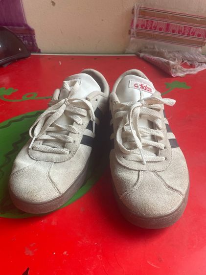 ขาว ผ้า รองเท้าผ้าใบ UK 8.5 | EU 42 2/3 | US 9 ขายรองเท้า adidas 