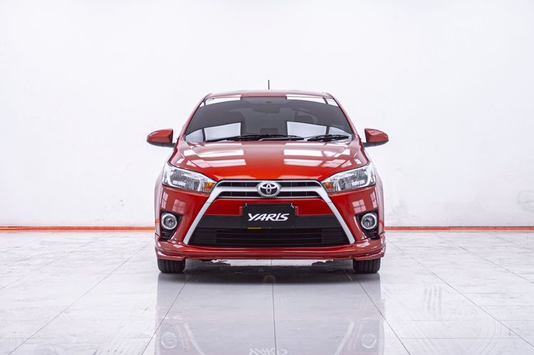 Toyota Yaris 2016 1.2 E Sedan เบนซิน ไม่ติดแก๊ส เกียร์อัตโนมัติ ส้ม รูปที่ 4