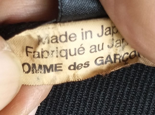 เดรส commes des garçon สีดำ มือสองของแท้ รูปที่ 10