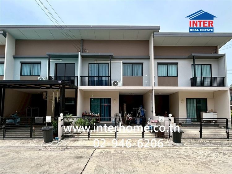 ทาวน์เฮ้าส์ 2 ชั้น 18.5 ตร.ว. หมู่บ้านเมททาวน์ บางนา ถนนบางนา-ตราด บางบ่อ สมุทรปราการ