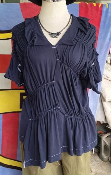 เสื้อสตรี Commes des garçon Tricot มือสองของแท้ รูปที่ 6