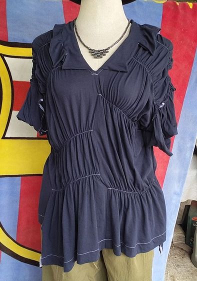เสื้อสตรี Commes des garçon Tricot มือสองของแท้ รูปที่ 2