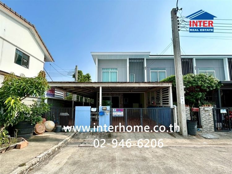 ทาวน์เฮ้าส์ 2 ชั้น 29.3 ตร.ว. หมู่บ้านพฤกษา86-2 ลาดกระบัง-สุวรรณภูมิ (บ้านพนาลี30) ซอยวัดศรีวารีน้อย ถนนบางนา-ตราด ถนนวัดศรีวารีน้อย 