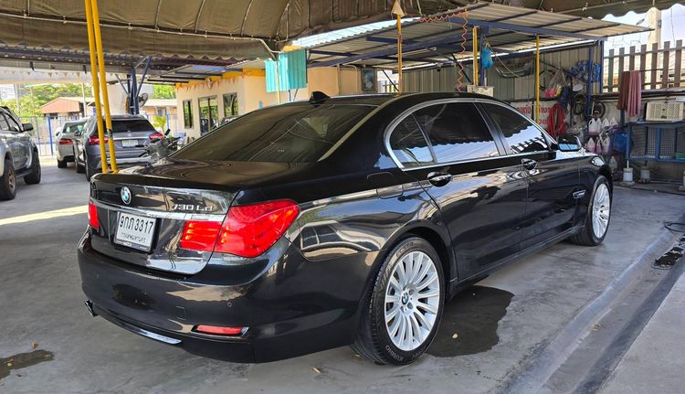 BMW Series 7 2013 730Ld Sedan ดีเซล ไม่ติดแก๊ส เกียร์อัตโนมัติ ดำ รูปที่ 4