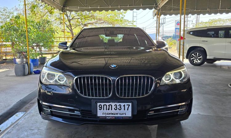 BMW Series 7 2013 730Ld Sedan ดีเซล ไม่ติดแก๊ส เกียร์อัตโนมัติ ดำ รูปที่ 2