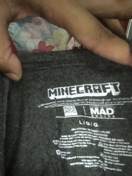 เสื้อวินเทจ minecraft