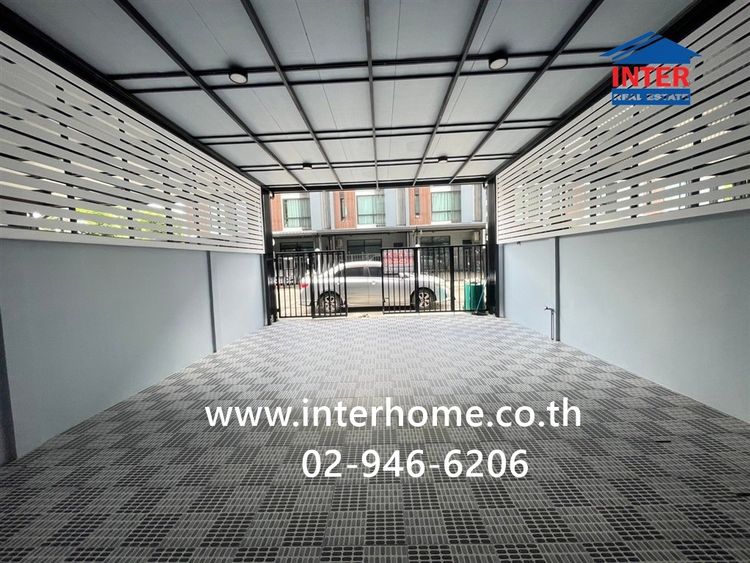 ทาวน์โฮม 3 ชั้น 25.6 ตร.ว. หมู่บ้านนาราคลัสเตอร์ ร่มเกล้า-สุวรรณภูมิ ใกล้บิ๊กซี ฟู้ด เพลส เคหะร่มเกล้า ซอยเคหะร่มเกล้า64 ถนนร่มเกล้า รูปที่ 3