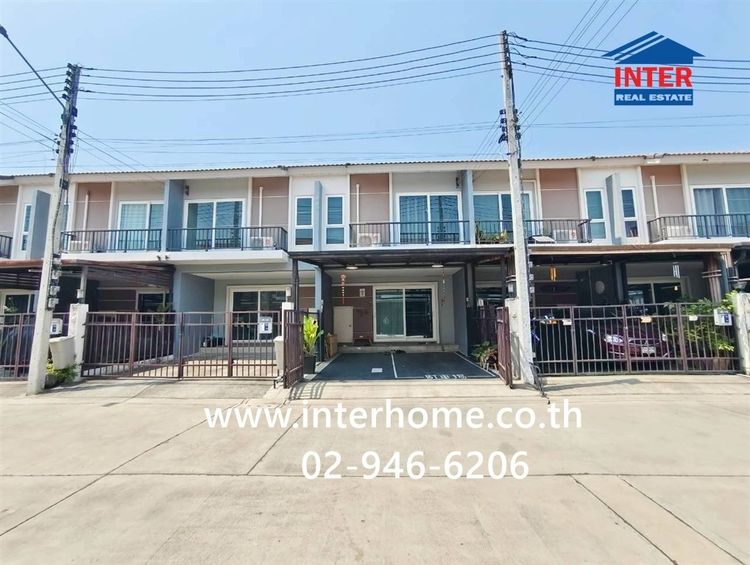 ทาวน์เฮ้าส์ 2 ชั้น 19.4 ตร.ว. หมู่บ้านศุภาลัยโนโว วิลล์ พุทธสาคร ถนนเพชรเกษม ถนนพุทธสาคร กระทุ่มแบน สมุทรสาคร