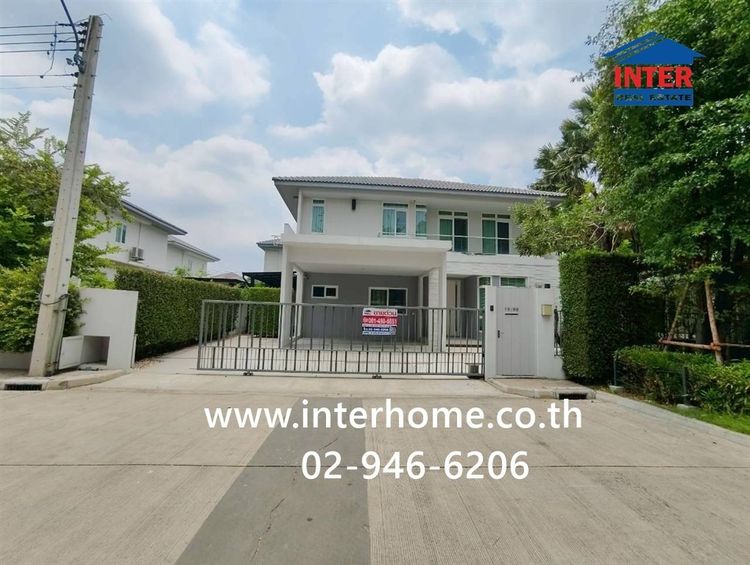 บ้านเดี่ยว 2 ชั้น 85.2 ตร.ว. หมู่บ้านมัณฑนา เพชรเกษม-สาย4 ซอย6-1 ถนนเพชรเกษม ถนนพุทธสาคร กระทุ่มแบน สมุทรสาคร