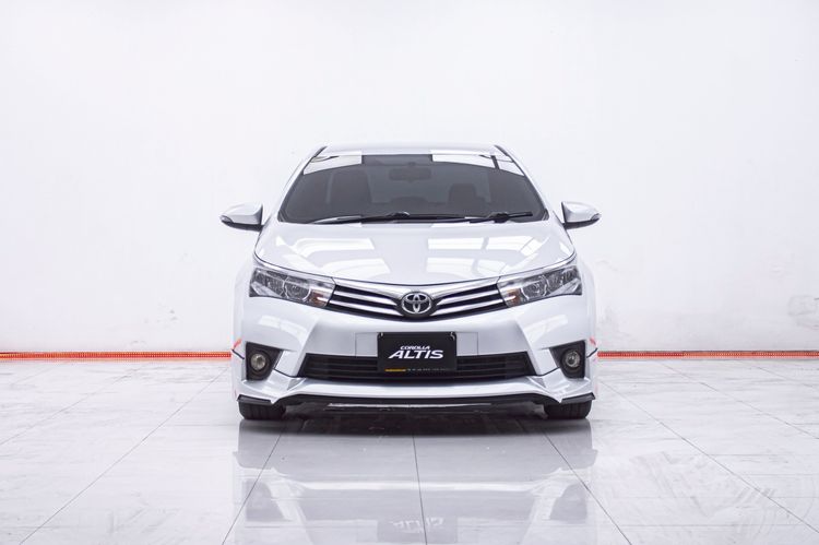 Toyota Altis 2015 1.6 E CNG Sedan เบนซิน NGV เกียร์อัตโนมัติ เทา รูปที่ 4