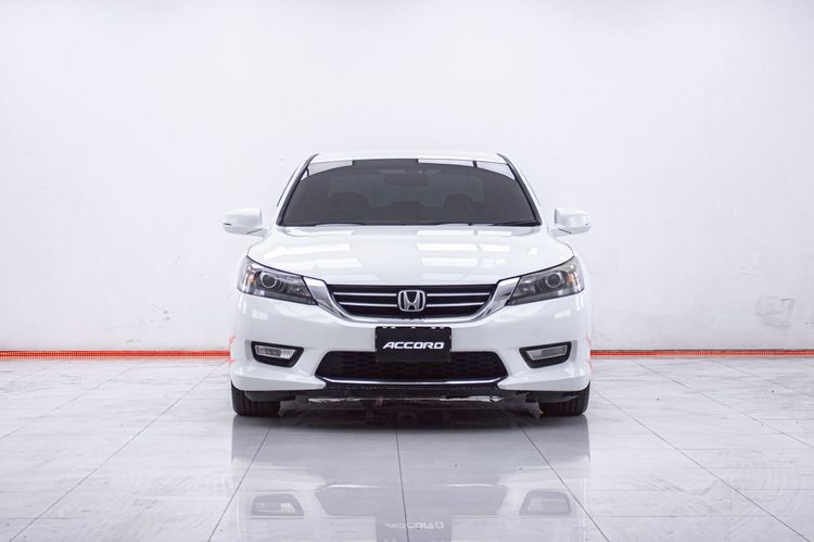 Honda Accord 2014 2.0 EL Sedan เบนซิน ไม่ติดแก๊ส เกียร์อัตโนมัติ ขาว รูปที่ 4