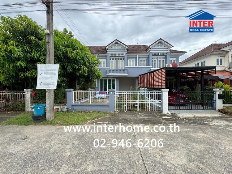 ทาวน์เฮ้าส์ 2 ชั้น 27 ตร.ว. หมู่บ้านปิยวรารมย์ คลอง 4 ใกล้ตลาดลาดสวาย ถนนรังสิต-นครนายก ถนนพระองค์เจ้าสายคอลง4 ธัญบุรี ปทุมธานี