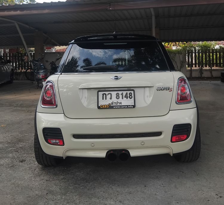 Mini COOPER 3 DOOR HATCH 2012 1.5 S Sedan เบนซิน ไม่ติดแก๊ส เกียร์อัตโนมัติ เบจ รูปที่ 4