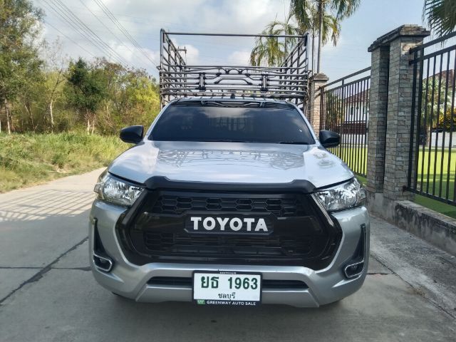Toyota Hilux Revo 2024 2.8 ENTRY STANDARD CAB ดีเซล เกียร์ธรรมดา เทา รูปที่ 2