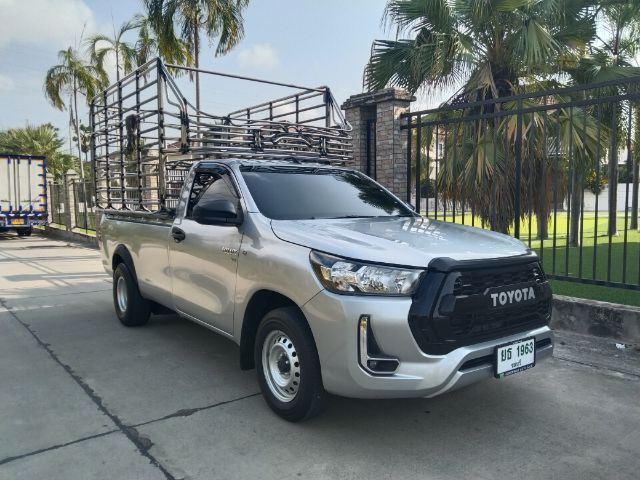 Toyota Hilux Revo 2024 2.8 ENTRY STANDARD CAB ดีเซล เกียร์ธรรมดา เทา รูปที่ 3