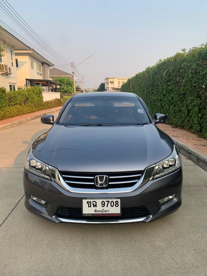 Honda Accord 2013 2.4 EL NAVI Sedan เบนซิน ไม่ติดแก๊ส เกียร์อัตโนมัติ เทา