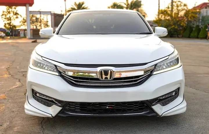 Honda Accord 2014 2.0 EL NAVI Sedan เบนซิน ไม่ติดแก๊ส เกียร์อัตโนมัติ ขาว รูปที่ 3