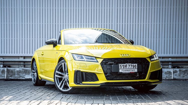 รถ Audi Audi TT  2.0 TFSI Quattro S Line 4WD สี เหลือง