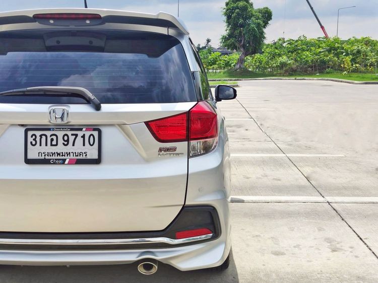 Honda Mobilio 2015 1.5 RS Utility-car เบนซิน ไม่ติดแก๊ส เกียร์อัตโนมัติ เทา รูปที่ 4