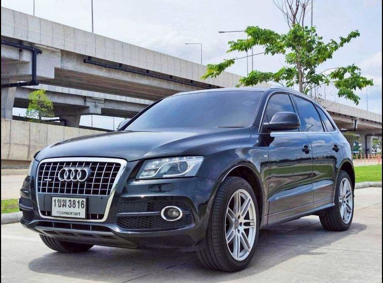 Audi Audi Q5  2011 2.0 TFSI Quattro 4WD Utility-car เบนซิน ไม่ติดแก๊ส เกียร์อัตโนมัติ ดำ