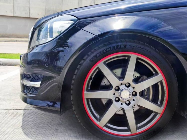 Mercedes-Benz C-Class 2012 C180 AMG Sedan เบนซิน ไม่ติดแก๊ส เกียร์อัตโนมัติ ดำ รูปที่ 3