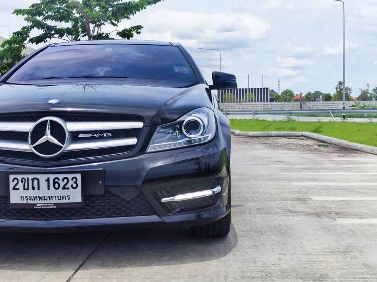 Mercedes-Benz C-Class 2012 C180 AMG Sedan เบนซิน ไม่ติดแก๊ส เกียร์อัตโนมัติ ดำ รูปที่ 2