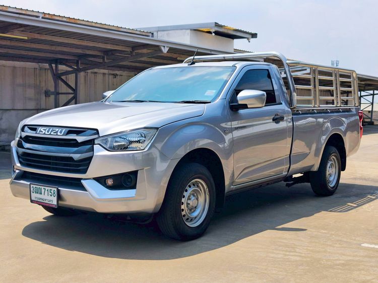 Isuzu D-MAX 2022 1.9 S Pickup ดีเซล ไม่ติดแก๊ส เกียร์ธรรมดา เทา