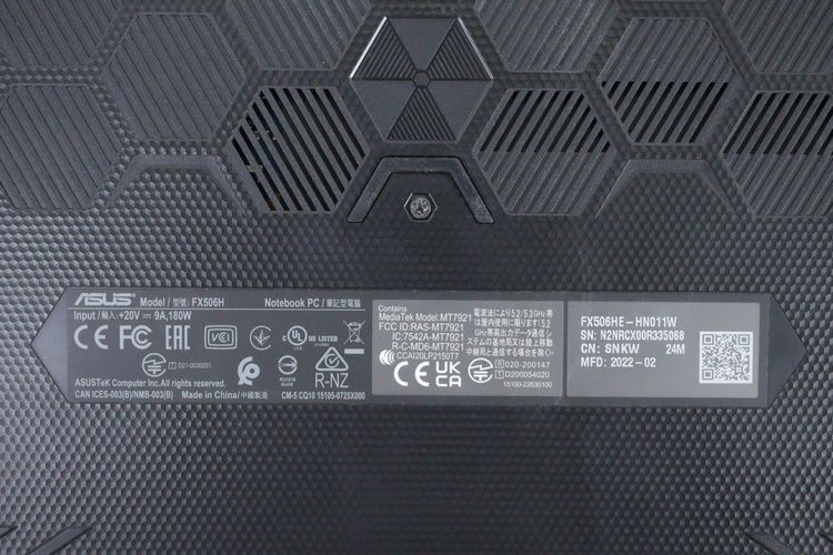ASUS TUF GAMING F15 Core i5-11400H.RTX3050Ti RAM16.512GB รูปที่ 17
