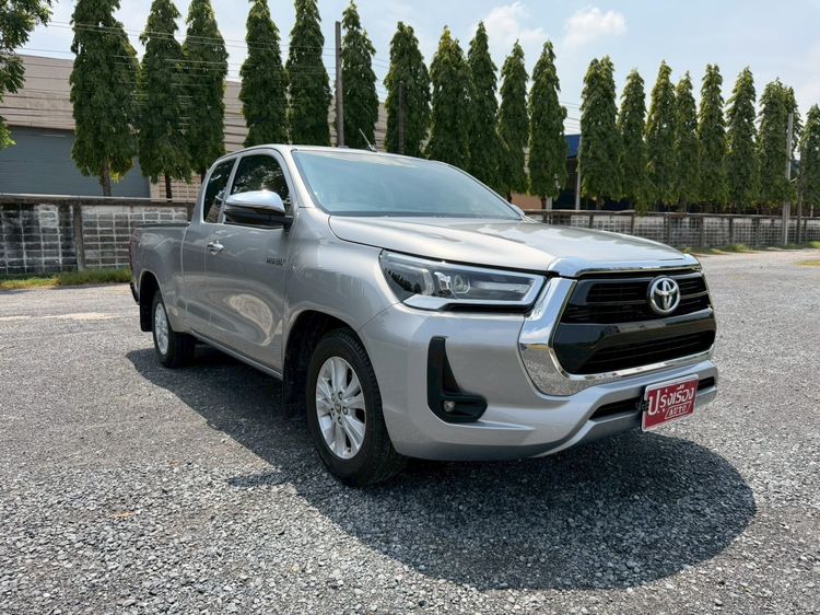Toyota Hilux Revo 2022 Smart Cab 2.4 Mid Z Edition Pickup ดีเซล ไม่ติดแก๊ส เกียร์ธรรมดา เทา รูปที่ 3