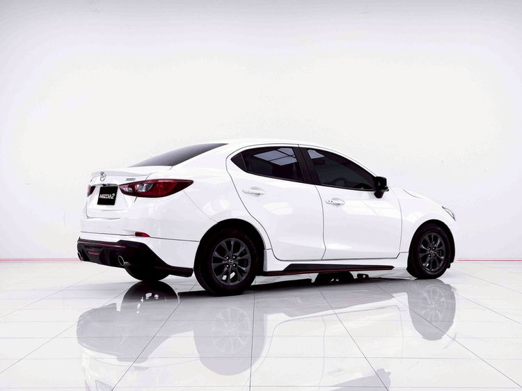 Mazda Mazda 2 2019 1.3 High Connect Sedan เบนซิน ไม่ติดแก๊ส เกียร์อัตโนมัติ ขาว รูปที่ 4