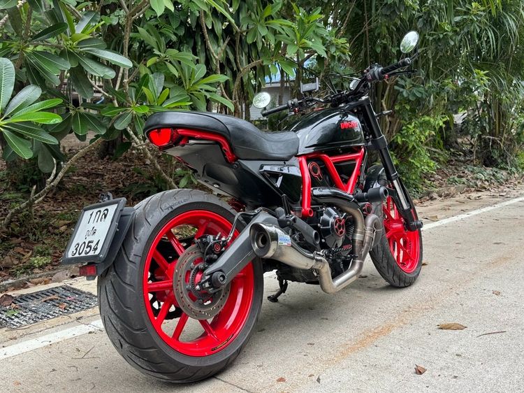 Ducati Scrambler ICON Custom (803cc) 2016 — Rawai Phuket — 15,300 km — like new รูปที่ 7