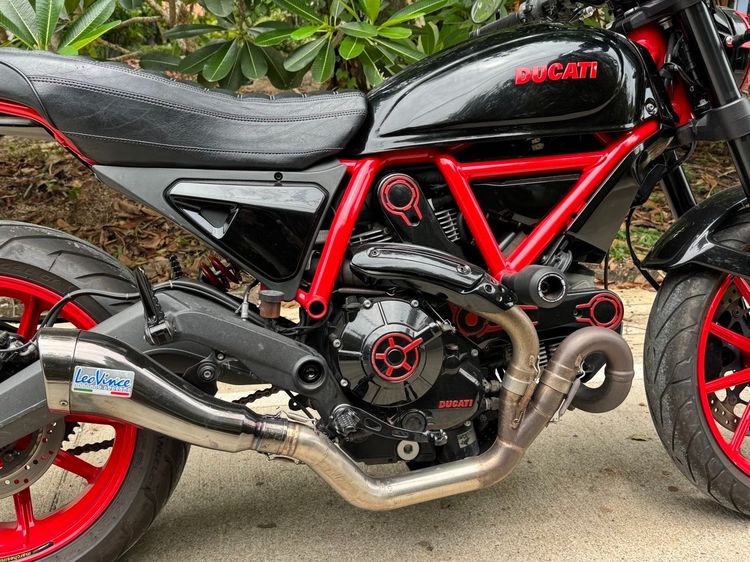Ducati Scrambler ICON Custom (803cc) 2016 — Rawai Phuket — 15,300 km — like new รูปที่ 8